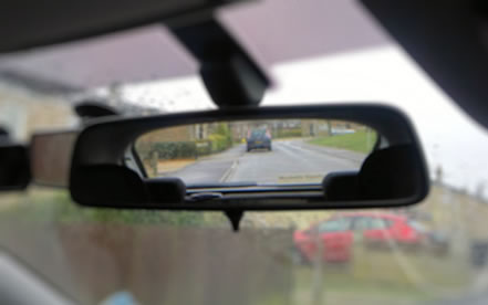 Car Mirror Adjustment