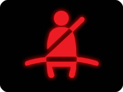 Service Seat Belt Light